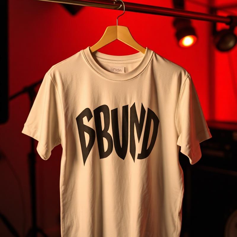 Camiseta personalizada de banda com estampa gráfica